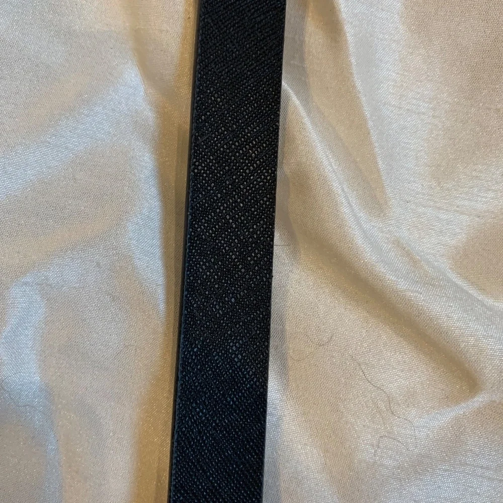Michael Kors Gray Logo/Black Reversible Belt sz S